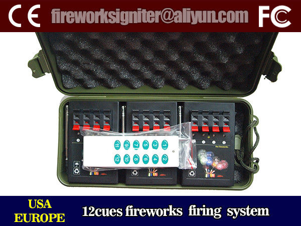 Sistema piro electrónico Am04r-12 del fuego de 12 señales