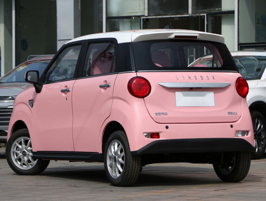 4 asientos Fwd Pequeño SUV eléctrico Car Range Lingbox Mini EV 320km 35kW