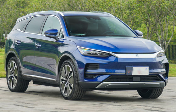 BYD TANG SUV totalmente eléctrico Automóvil 4 ruedas 635KM Kilometraje Resistencia