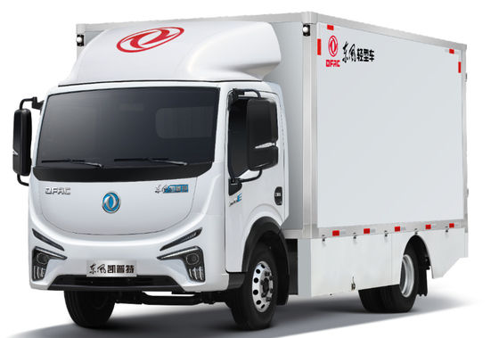 Camión de carga eléctrico de contenedores de 6000 kg de peso bruto Camión eléctrico de Dongfeng