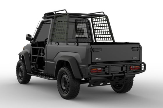Fuera de carretera todo eléctrico pickup camiones pequeños 4WD 76.8V 10.5KW Light Duty