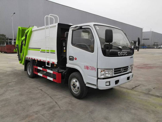 Camión de eliminación de basura de diesel, barril de compactación montado a 110 km/h