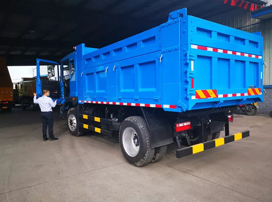 96kw 4x2 camión de construcción de carga pesada 6 ruedas transmisión manual